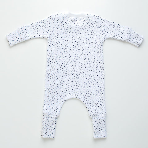 Side Zip Sleepsuit Outback Sky