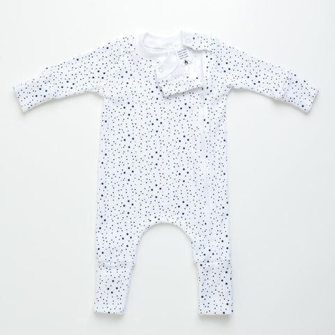 Side Zip Sleepsuit Outback Sky